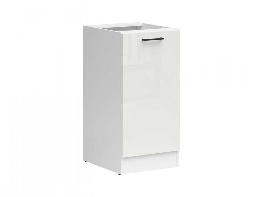 Junona Line – white chalk gloss — Cabinet dolna