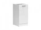 Junona Line – white chalk gloss — Cabinet dolna