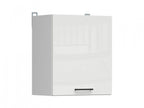 Junona Line – white chalk gloss — Cabinet górna