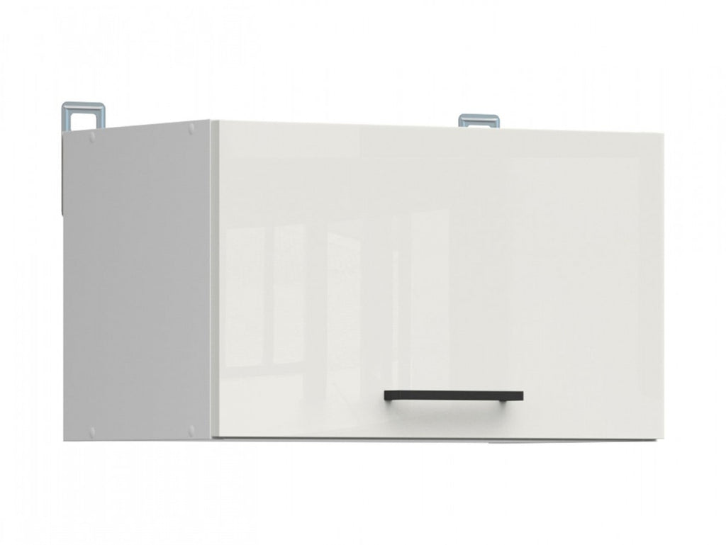 Junona Line – white chalk gloss — Cabinet górna