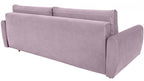 MANILA LUX 3DL BRW 3 Seater Sofa Lilac
