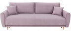 MANILA LUX 3DL BRW 3 Seater Sofa Lilac