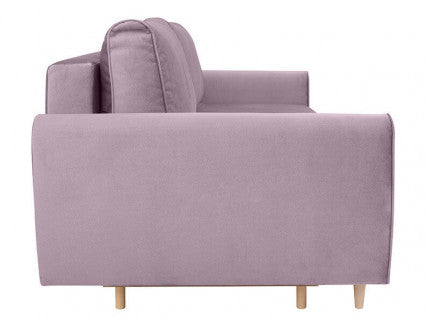 MANILA LUX 3DL BRW 3 Seater Sofa Lilac