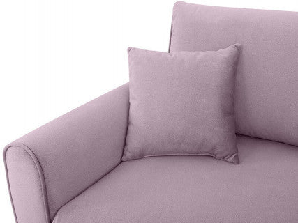 MANILA LUX 3DL BRW 3 Seater Sofa Lilac