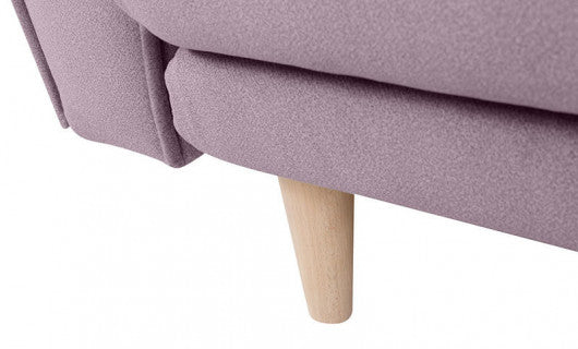 MANILA LUX 3DL BRW 3 Seater Sofa Lilac