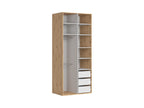 Double-door wardrobe Flex 100 cm Artisan oak