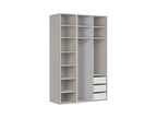Modular wardrobe Flex 150 cm with 3 doors cashmere