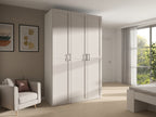 Modular wardrobe Flex 150 cm with 3 doors cashmere