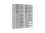 Modular wardrobe Flex 200 cm with 4 doors cashmere