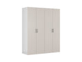 Modular wardrobe Flex 200 cm with 4 doors cashmere