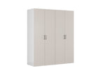 Modular wardrobe Flex 200 cm with 4 doors cashmere