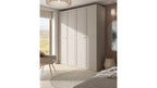 Modular wardrobe Flex 200 cm with 4 doors cashmere