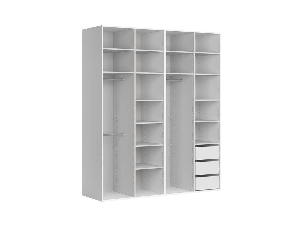 Modular wardrobe Flex 200 cm with 4 doors