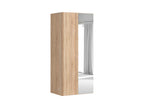 Corner wardrobe  Flex 97 cm with mirror Sonoma oak