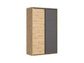 Sliding wardrobe Flex 150 cm Artisan oak/graphite