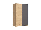 Sliding wardrobe Flex 150 cm Artisan oak/graphite