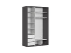 Sliding wardrobe Flex 150 cm graphiteowa