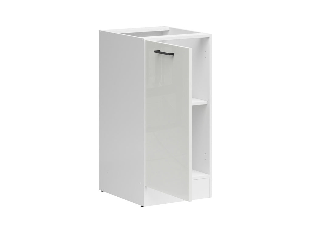 Junona Line – white chalk gloss — Cabinet dolna