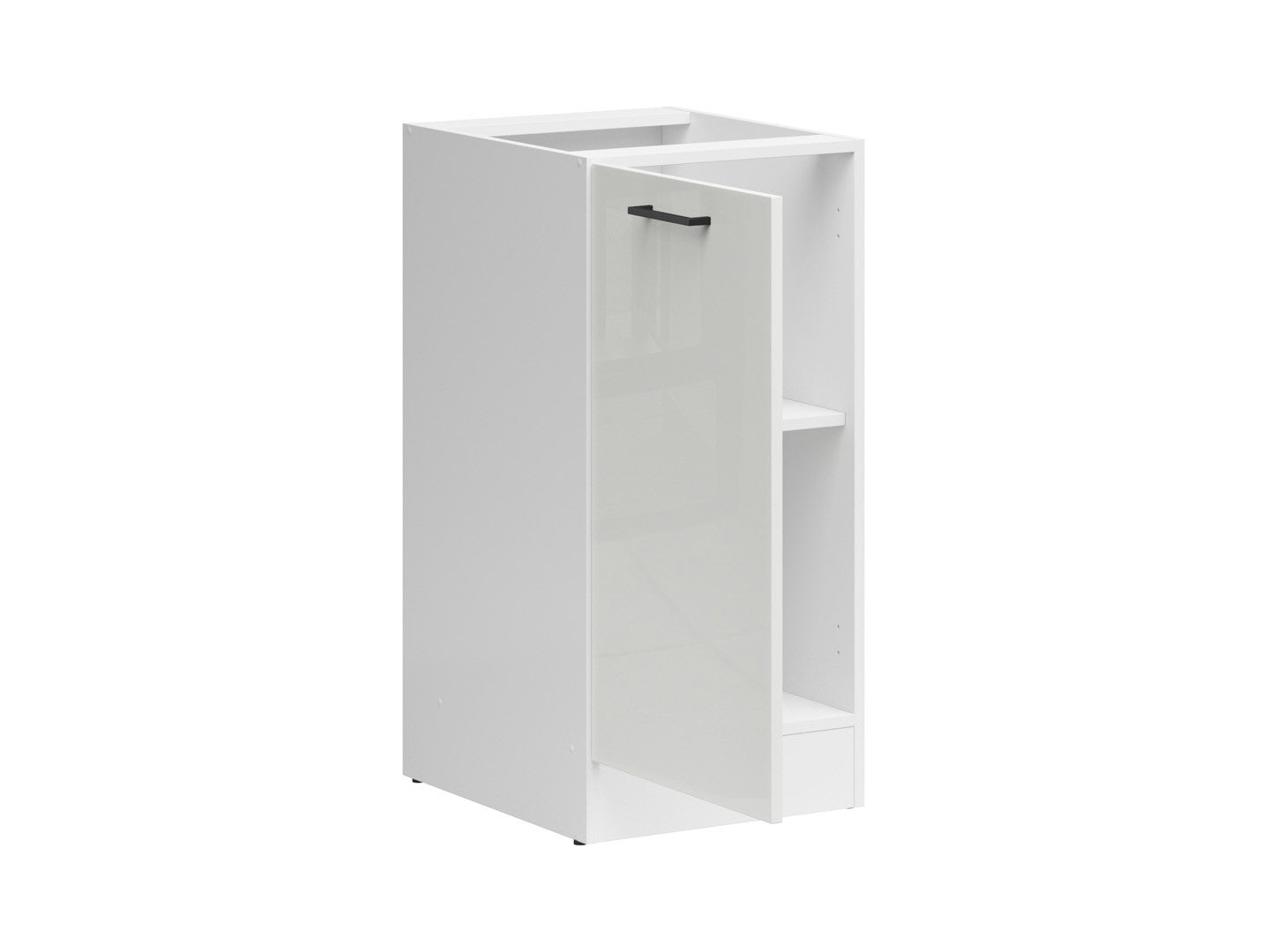 Junona Line – white chalk gloss — Cabinet dolna