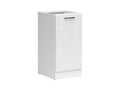 Junona Line – white chalk gloss — Cabinet dolna