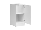 Junona Line – white chalk gloss — Cabinet dolna