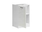 Junona Line – white chalk gloss — Cabinet dolna