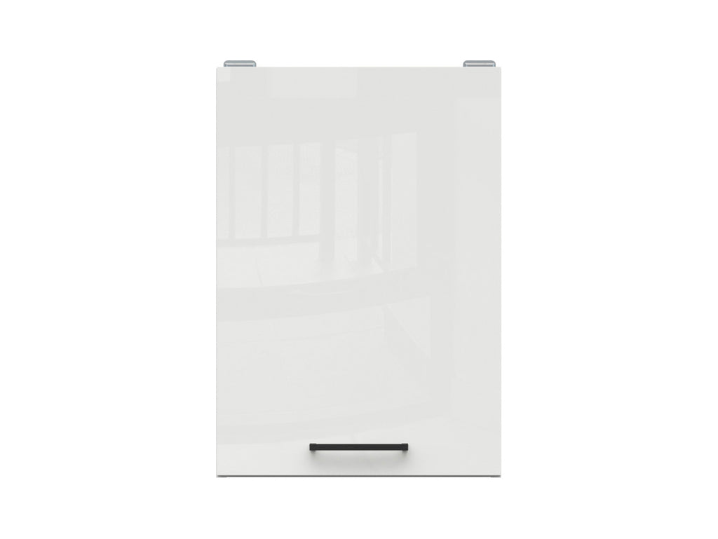 Junona Line – white chalk gloss — Cabinet górna