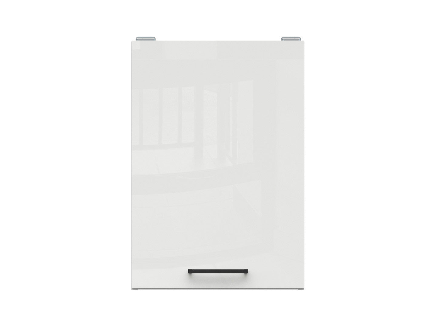 Junona Line – white chalk gloss — Cabinet górna