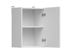 Junona Line – white chalk gloss — Cabinet górna