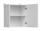 Junona Line – white chalk gloss — Cabinet górna