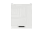 Junona Line – white chalk gloss — Cabinet górna