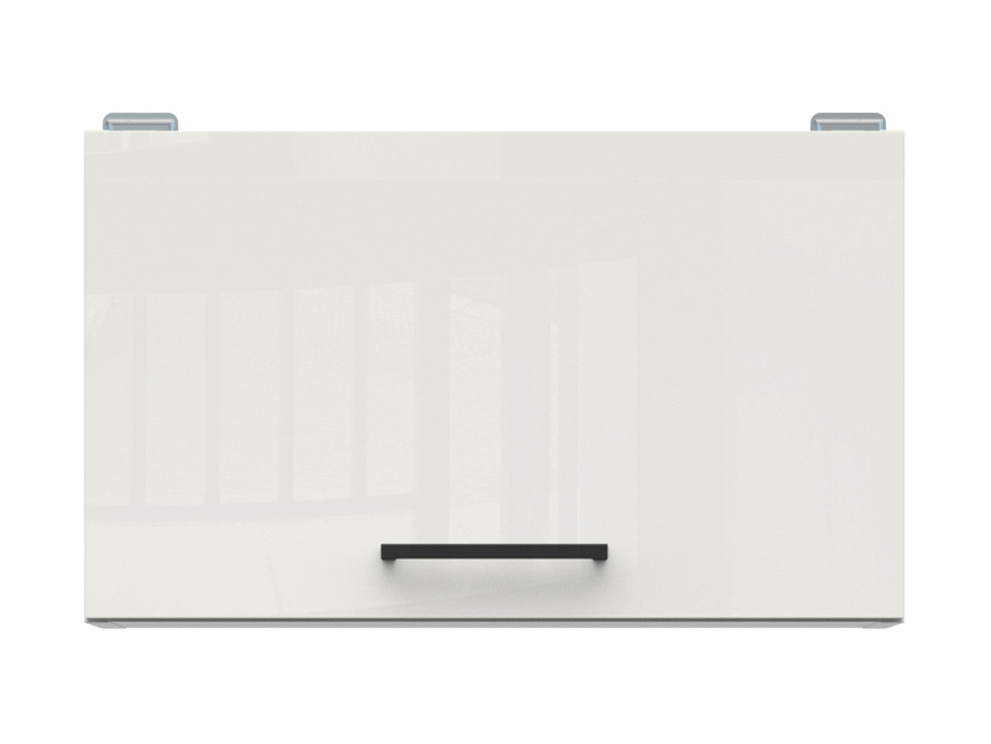 Junona Line – white chalk gloss — Cabinet górna