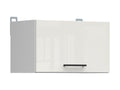 Junona Line – white chalk gloss — Cabinet górna