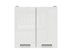 Junona Line – white chalk gloss — Cabinet górna