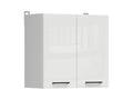 Junona Line – white chalk gloss — Cabinet górna