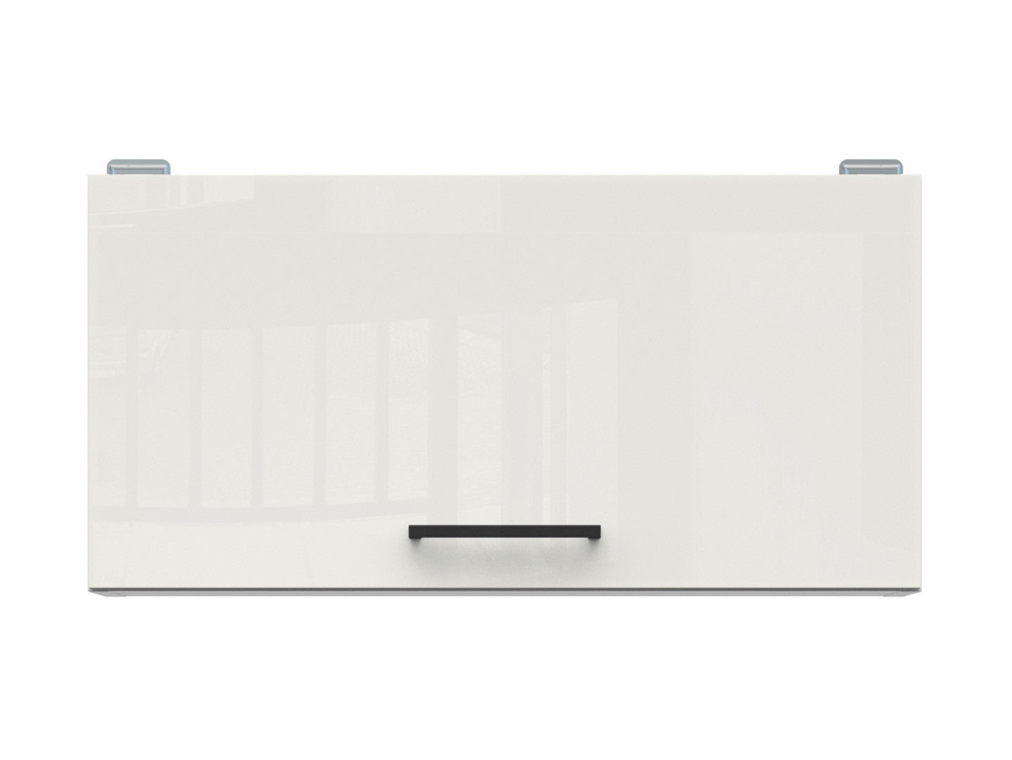Junona Line – white chalk gloss — Cabinet górna