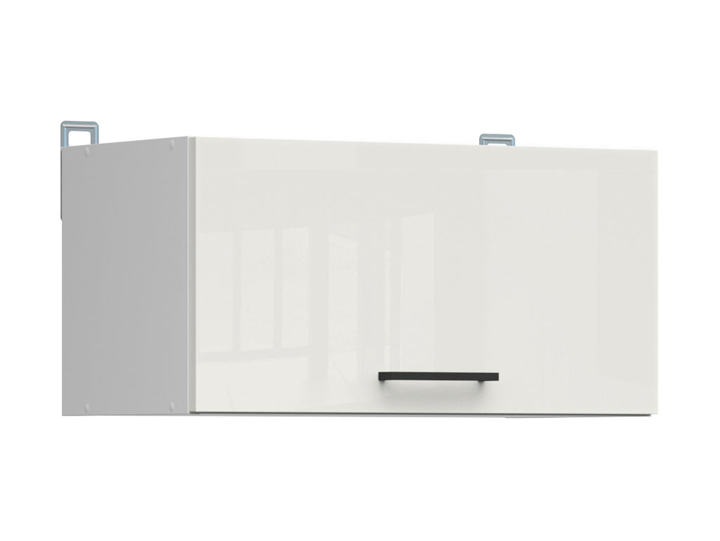 Junona Line – white chalk gloss — Cabinet górna