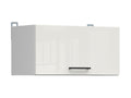 Junona Line – white chalk gloss — Cabinet górna