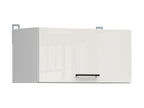 Junona Line – white chalk gloss — Cabinet górna