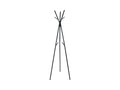Trio freestanding coat rack – black