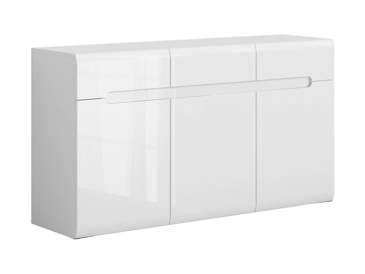 Azteca Trio — zestaw Chest of drawers i witryna