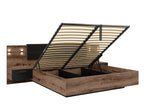 Kassel 160 bed set with bedside cabinets