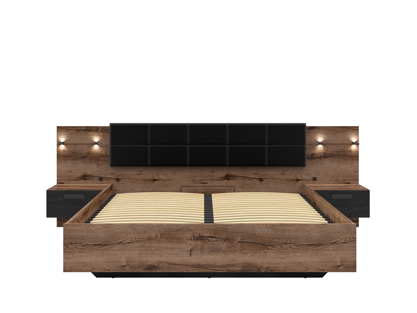 Bed set 160 Kassel and Merida mattress