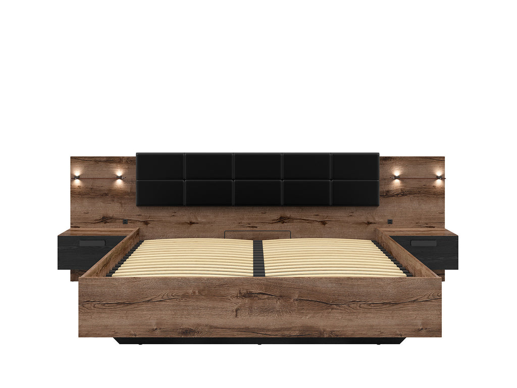Bed set 180 Kassel and Mimas mattress