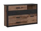 Kassel 160 bed set with chest of drawers