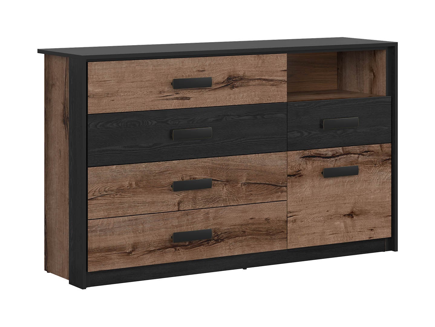 Kassel 160 bed set with chest of drawers