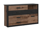Kassel 160 bed set with chest of drawers