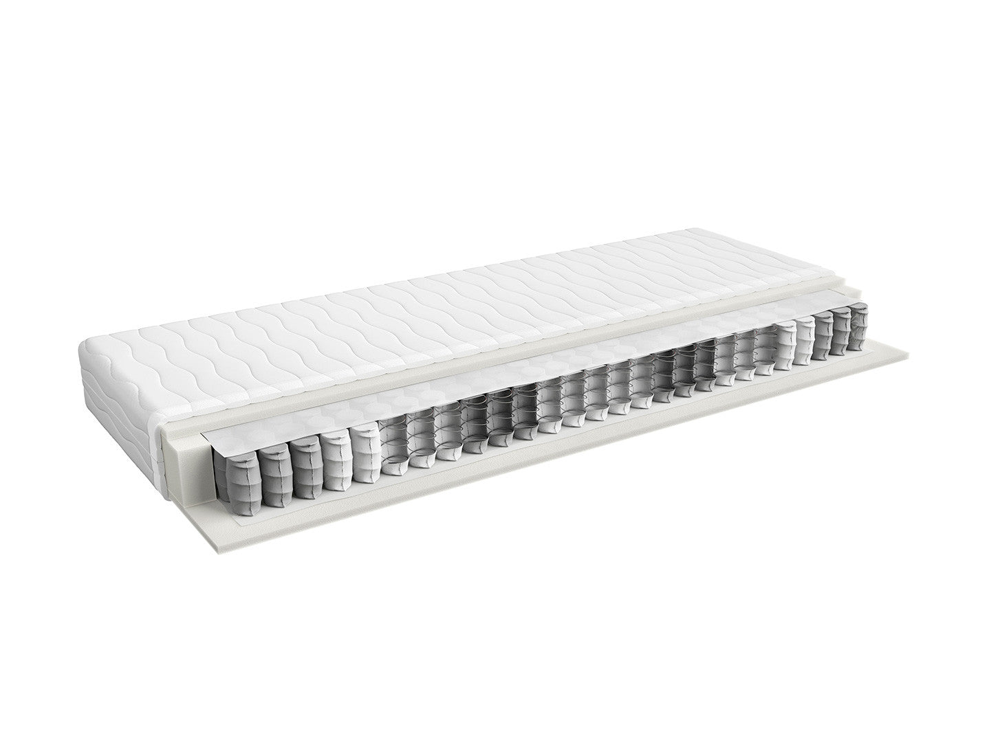 Bed set 160 Nepo Plus, slatted base and Premia mattress