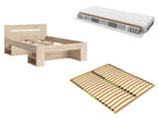 Bed set 140 Nepo Plus, slatted base and Ceres mattress