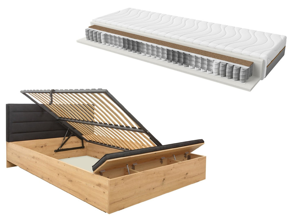 Bed set 140 Ostia and Ceres mattress